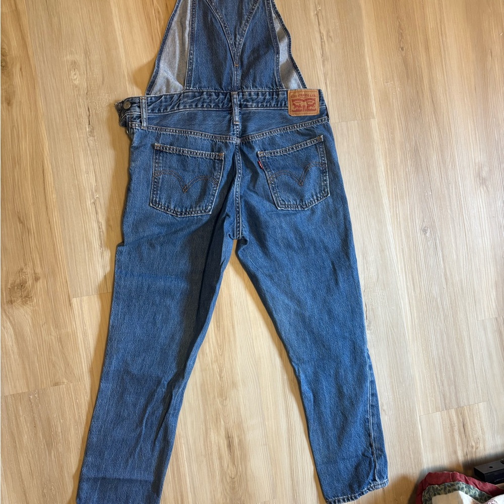Levi's Women's Blue Denim Overalls